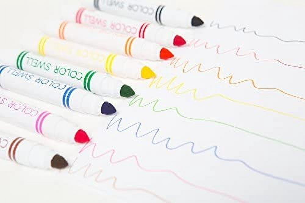 Color Swell Washable Markers Bulk Pack 36 Sets 8 Count Vibrant Colors 288 Total Perfect Large Pack for Teachers, Kids, and Classrooms