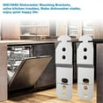 thumbnail image 5 of Dishwasher Mounting Bracket 619985 for Dishwasher Parts, 2Pack, 5 of 5