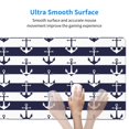 thumbnail image 5 of Balery Anchors Mouse Pad ,15.8x29.5 In Large Gaming Mouse Pad Desk Mat Long Non-Slip Rubber Stitched Edges,Waterproof Mousepad Desk Mat For Gamer Office Home, 5 of 9
