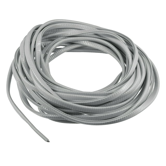 Coche Puerta Borde Guardias Protector Rayones Prueba Universal Goma Metal gris 15 metros/49,2 pies