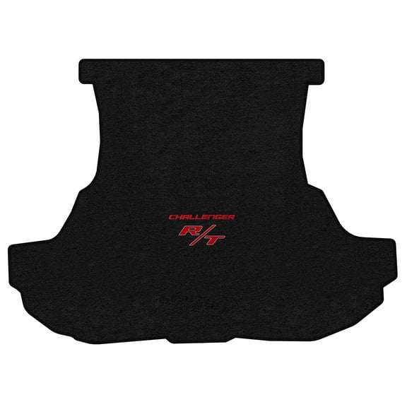 Lloyd Mats LogoMat Custom-Fit Carpet Trunk Mat for 2008-2010 Dodge Challenger w/o Subwoofer, Charcoal