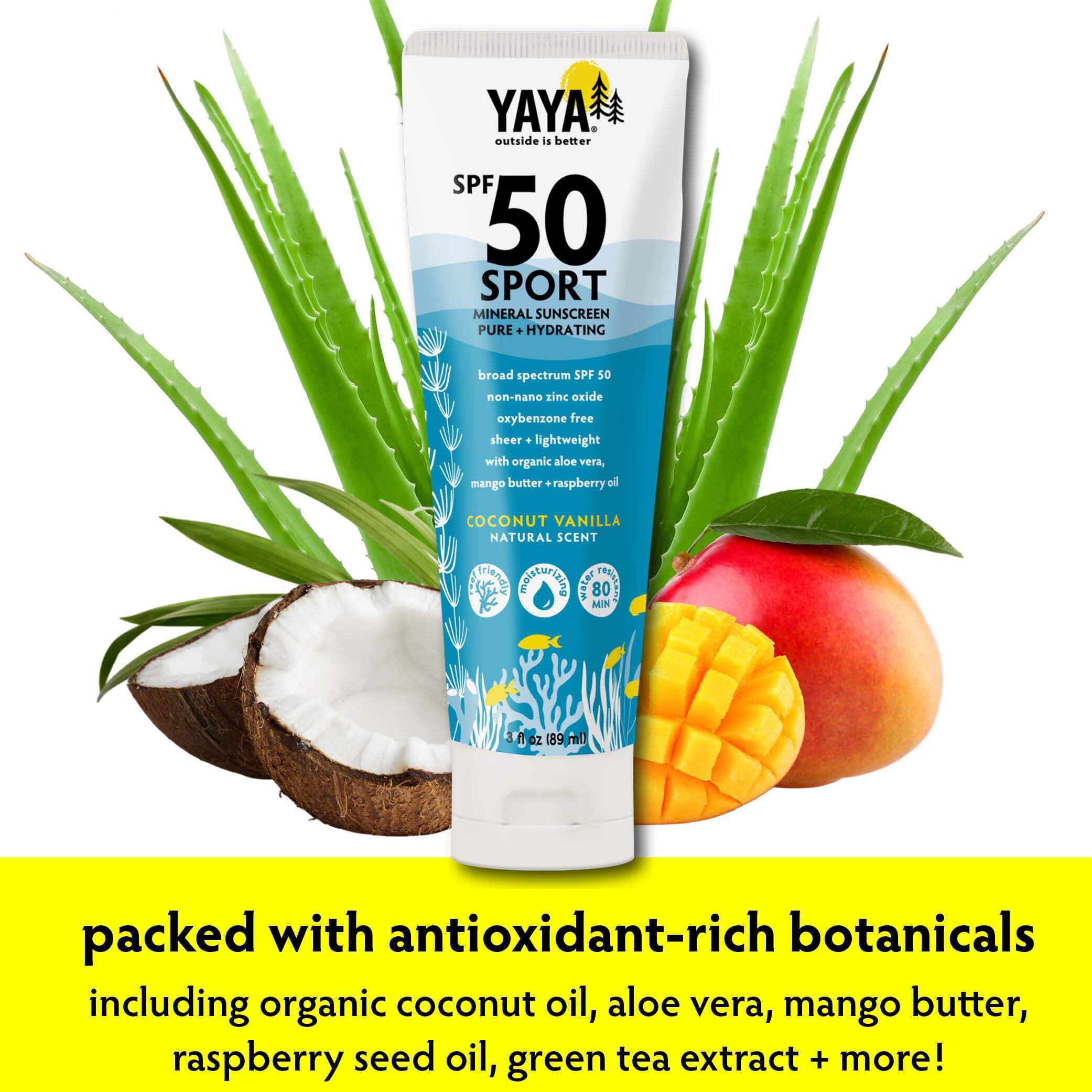 SPORT SPF 50 Mineral Sunscreen (3 oz)