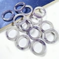 thumbnail image 6 of ZPAQI Acrylic Imitation Jade Rings Statement Dome Thick Finger Rings Party Jewelry, 6 of 21