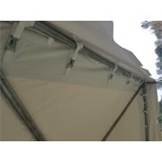 Party Tents Direct West Coast Frame Canopy Tent, Heavy Duty Steel, 10'x10' White