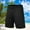 Black, variant on Men's Hiking Shorts Dgankt Men New Style Solid Color Casual Fashion with Pockets Drawstring Waist Short Pants Large Size Available