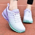 thumbnail image 7 of Win s Way Women's Mesh Lace Up Sneakers, Lightweight Running Athletic Footwear for All Season, 7 of 7