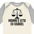 thumbnail image 4 of Inktastic Mommy Little Co Counsel Lawyer Boys or Girls Long Sleeve Baby Bodysuit, 4 of 5