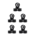 thumbnail image 3 of Shengyu 4 Pieces52mm Elastic *RC Car Tires Wheel Rims Hub Running Racing Drifting Tyres On-road Crawer Assembly Accessories Ten/Black 5Set, 3 of 6