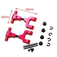 thumbnail image 3 of pitrice 2 Pcs Bras RC Amélioré 1/10 pour Tamiya TT02 4WD sur Route Modèle Accs Arrière Rouge, 3 of 6