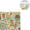 thumbnail image 5 of Cute Owl and Bird Shower Curtain Waterproof Washable Bathroom Shower Curtain Polyester Cloth Fabric Bathroom Decor Set with 12 Hooks, 60x72 inches, 5 of 6