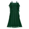 thumbnail image 3 of Hvot&aat Medieval Gothic Prom Dress for Women Halloween Cocktail Party Dresses Retro Cold Shoulder Butterfly Sleeve Ball Gown, 3 of 4