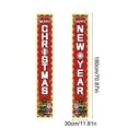 thumbnail image 3 of Christmas Decorations Outdoor Yard, Outside Front Porch Sign Set with Lights, Xmas Door Decorations, Hanging Merry Christmas Banner for Home Decor Wall Front Door Yard Garage, 3 of 6