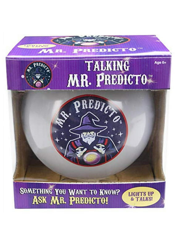 Mr Predicto Fortune Telling Ball The Fun Way To Discover Your Future Ask A Yes Or No Question & Hell Magically Speak The Answer Like A Next Generation Magic 8 Ball Fortune Teller Toy