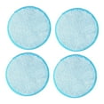 thumbnail image 3 of Lipstore 4 Pieces Mop Head Replacement Universal Machine Washable Floor Scrubber Pads blue, 3 of 8