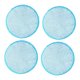 thumbnail image 3 of Juego de 4 cabezales de repuesto para mopa giratoria, almohadillas para mopas eléctricas, para suelos redondos azul, 3 of 9