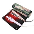 thumbnail image 3 of Hair Tool Organizer Bag with Heat Resistant Mat Removable Travel Storage Case for Hot Air Brushes Curling Irons Light Pink Lotus, 3 of 8