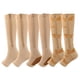 thumbnail image 2 of Calcetines de compresión médica con cremallera de 15-20 mmHg para mujeres y hombres, hasta la rodilla, punta abierta, soporte firme, medias graduadas para venas varicosas, edemas, hinchazón,, 2 of 8