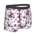 thumbnail image 3 of Naloa Violets Flowers Print Mens Underwear - Boxers for Men, Classic Briefs for Men, 3 of 9