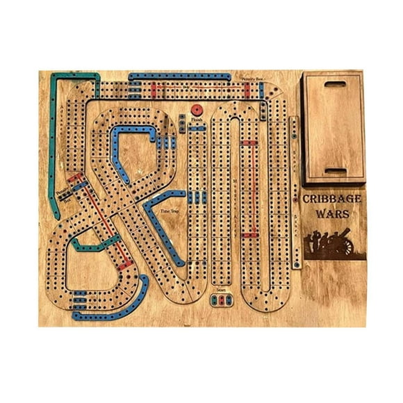 Wars Board Game Wars War Game Unique Board Game 2025 New Wooden Board Game Set With Built InPCS Storage Compartments Toys