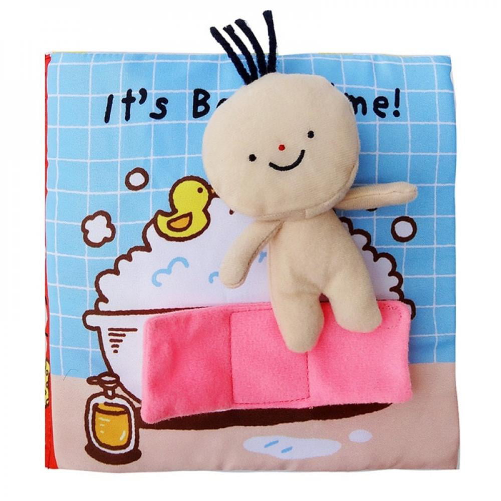 Baby Cute Intelligence Development Soft Cloth Educational Cognize Book Toy YI 