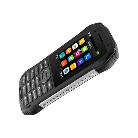 Plum Ram 6 - Cellular phone - dual-SIM - microSDHC slot - GSM - 240 x 320 pixels - TFT - RAM 64 MB - 1.3 MP - black, (Best Phones With Sd Card Slot)