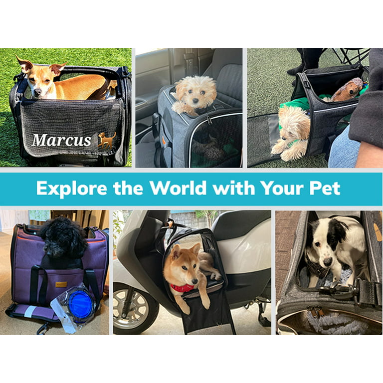 Cat Carrier, TSA Airline Approved Pet Carriers, Soft-Sided Dog