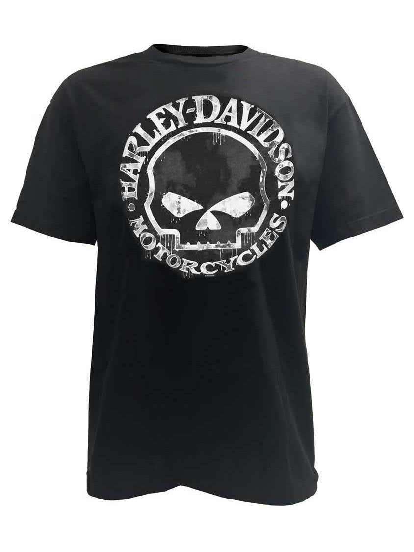 Harley Davidson Motorcycles Willie G Skull T-Shirt Men S-XL Brand New!