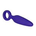 thumbnail image 6 of CalExotics Booty Call Multi-Speed Glider Anal Probe Silicone Retrievable Loop with Bullet Vibrator - Purple, 6 of 8
