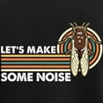 thumbnail image 3 of CafePress - Cicadas Let's Make Some Noise Periodical Cicadas Men's Long Sleeve T Shirt - Long Sleeve Dark T-Shirt, 3 of 4