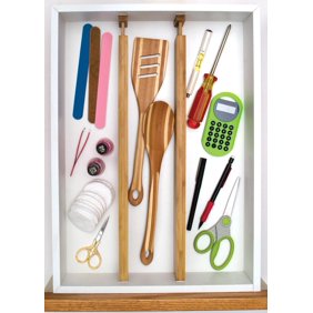 Lipper International Bamboo Kitchen Drawer Dividers Set Of Two