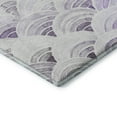 thumbnail image 4 of Addison Rugs Mayfield Washable Coastal Arches Purple Rectangle Rug, 1'8" x 2'6", 4 of 5