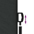 thumbnail image 4 of vidaXL Retractable Side Awning Black 220x300 cm, 4 of 5
