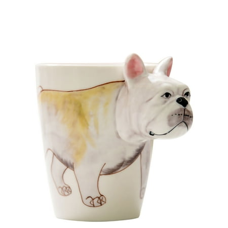

Sezcxlgg Home Textile Storage(Clearance) Thai hand-painted three-dimensional animal Mug ceramic coffee cup boyfriend birt