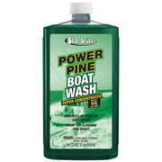 STAR BRITE Power Pine Boat Wash Concentrate - Makes 96 Gallons - All-Purpose, All-Surface Ultimate Cleaning Solution - Will Not Remove Wax, Polish or Harm Gel Coat 32 OZ (093732)