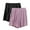 Black, variant on Cameland 2PC Womens Pajamas Lounge Bottom Solid Color Elastic Waist Pajama Shorts Sleep Pants