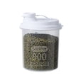 thumbnail image 2 of Frascos Herméticos para Almacenar Alimentos con Un Sellado Superior para Alimentos Secos, Granos y Especias: Recipientes Dispensadores de Plástico Reutilizables para La Cocina y Botes Herméticos para, 2 of 7