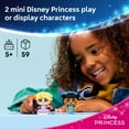 thumbnail image 4 of LEGO Disney Princess Mini Jasmine & Rapunzel Building Toy - Princess Toys for Girls & Boys, Ages 5+ - Disney Gifts for Kids - 43303, 4 of 8