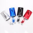 thumbnail image 4 of 2 Aluminum Bike Handlebar Mirrors Swivel Mirrors Retro Reflectors Accessories (One Side, Silver), 4 of 5