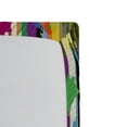 thumbnail image 3 of Ambesonne Abstract Fitted Sheet, Vibrant Rainbow Design, Queen Size, Multicolor, 3 of 3