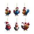 thumbnail image 4 of Adornos navideños Macarena Colgante de Gallo Estilo B, 4 of 8