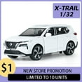 thumbnail image 1 of 1:32 X-Trail SUV Alloy Model Car Off Road Toy Diecast Sound and Light High Precision Auto Gift For Children Metal Vehicle Wheels, 1 of 5