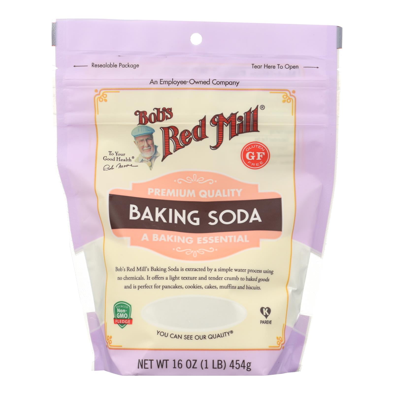 Bob's Red Mill Baking Soda 16 oz Pack of 2