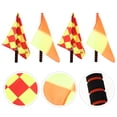 thumbnail image 1 of unbranded 4Ud Señalizador Deportivo Para Árbitros De Fútbol Con Mango Ergonómico Y Alta Visibilidad, 1 of 7