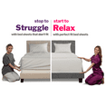 thumbnail image 5 of DeaLuxe Bedding 21” Full Size - Extra Deep Pocket Sheets - Super And Ultra Deep Bed Sheets - For Deep Mattress - 4 Piece Bed Sheet Set - Easily Fits Deep Mattress - Black, 5 of 8