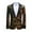 Green, variant on Mens Sport Coat Qiggri Men's Sequin Performance Ceremonial Dress Party Suit Single Breasted Suit Jacket