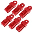 thumbnail image 1 of Unique Bargains Pince de Verrouillage Coulissante 7mm Rouge 6 Pack, 1 of 5