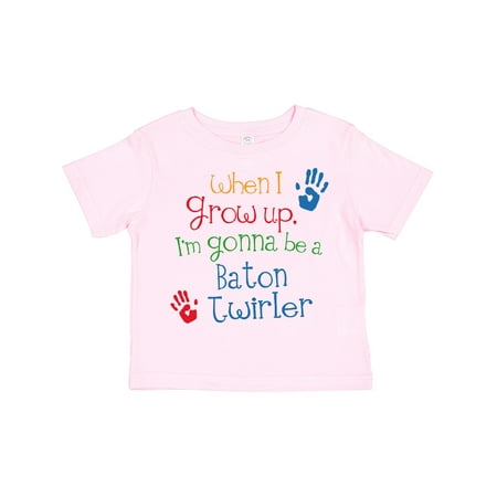

Inktastic Baton Twirler Future Gift Toddler Boy or Toddler Girl T-Shirt