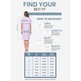 thumbnail image 6 of Casual Nights Women's Snap Front House Dress, Lightweight Short Sleeve Cotton-Poly Knit Duster Robe with Pockets, Mid-Calf, Plaid Light Purple Medium, 6 of 6