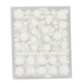 thumbnail image 1 of 12 Uds. De pegatinas para decoración de uñas con tema navideño, calcomanías de transferencia DIY, herramientas de decoración, tipo copo de nieve, 1 of 9
