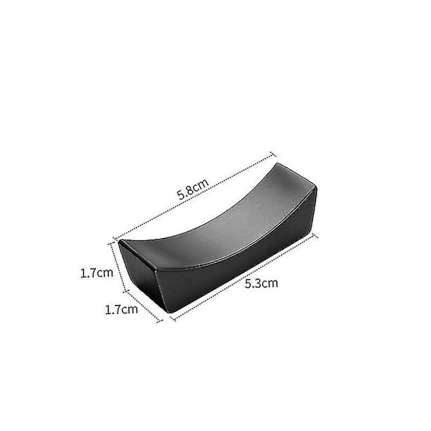 Soporte para palillos de acero inoxidable 304, almohada creativa para palillos, soporte para vajilla